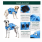 Gilet de sauvetage réfléchissant pour chien avec poignée